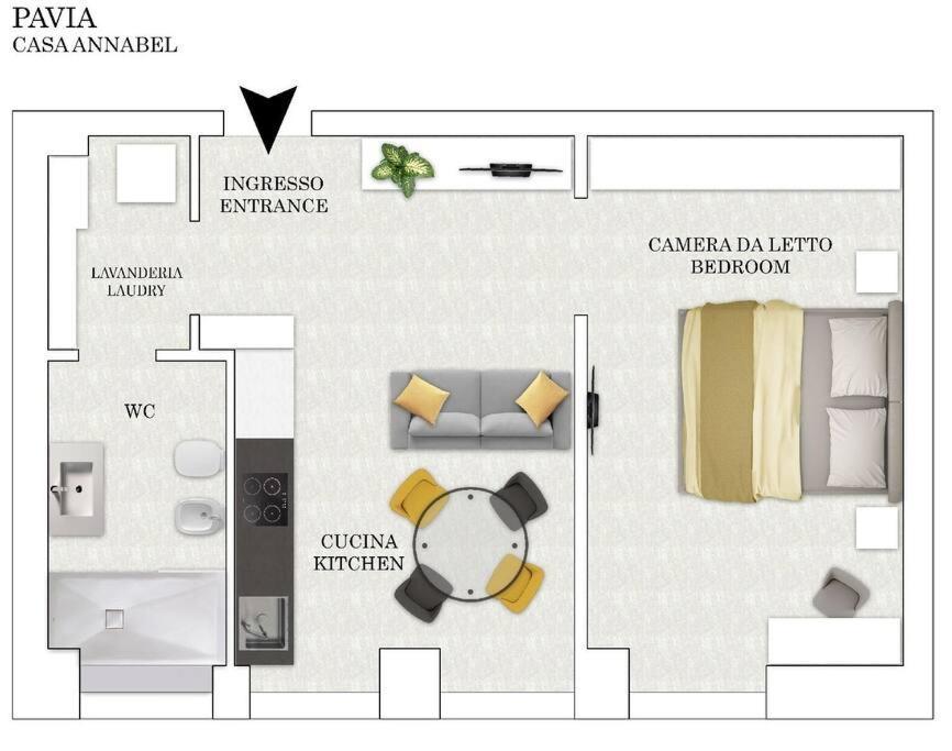 Casa Annabel Lägenhet Pavia Exteriör bild
